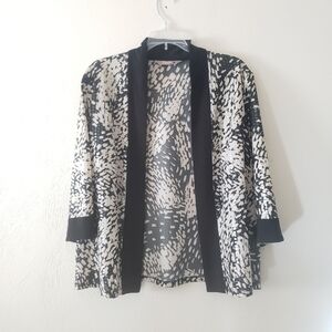 TanJay Mirror Open Front Cardigan